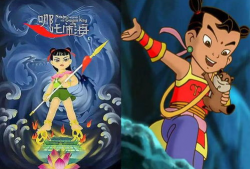 哪吒动漫图片,逆天改命的少年英雄传奇